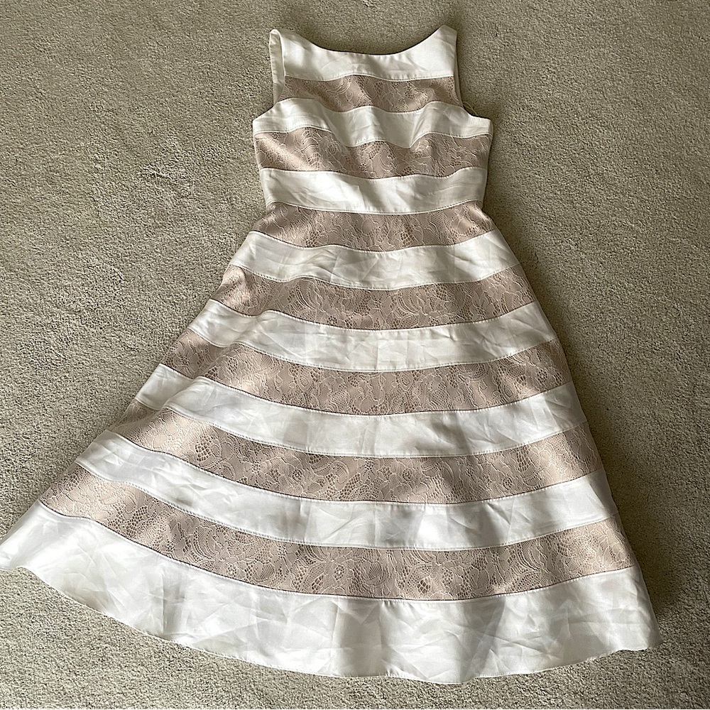 Adrianna Papell lace dress NEW